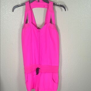 Jo + Jax Pippa Rompy Pink Romper XS Comfort Style Pockets Boutique